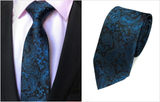 Boss Status Collection Tie Business Classic Jacquard  Neckties Paisley Style