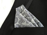 Royal Swagg Fashionable Pocket Squares- Paisley, Plaid, and Polka-Dot - BossStatusCollection.Com