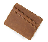 Boss Status Collection Vintage Men Credit Card Genuine Leather Wallets - BossStatusCollection.Com