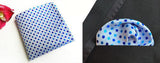 Boss Status Collection Men Pocket Squares Polka-Dot Pattern & 100% Silk - BossStatusCollection.Com