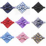 Boss Status Collection Bow Ties and Pocket Square Sets - BossStatusCollection.Com