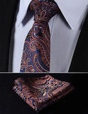 Royal Swagg Stylish Men Tie and  Pocket Square Sets - BossStatusCollection.Com