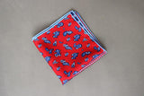 Boss Status Collection Pocket Squares Floral, Paisley - BossStatusCollection.Com