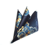 Royal Swagg Handmade Vintage Pocket Squares-Paisley Embroidery Floral Designs- Eye Catchers - BossStatusCollection.Com